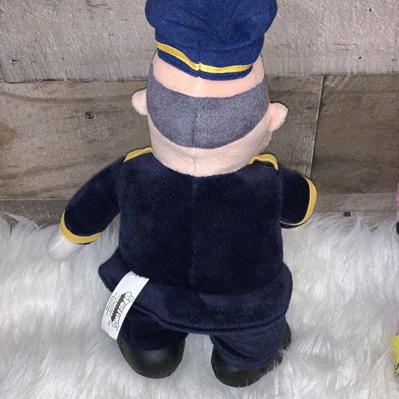 Vintage 1999 CVS Stuffins FROSTY THE SNOWMAN Traffic Cop. 13" Plush Doll - Picture 9 of 9